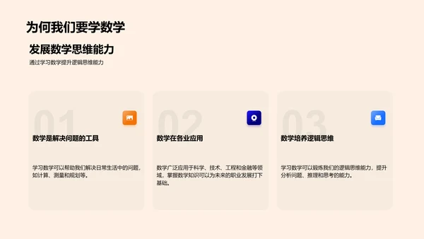 数学学习实用策略PPT模板