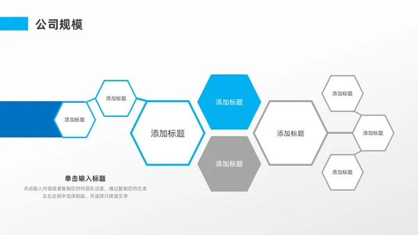 蓝色简约风产品介绍PPT模板