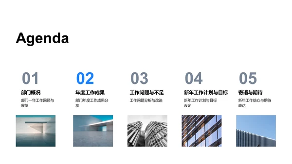 服装部门年度报告PPT模板