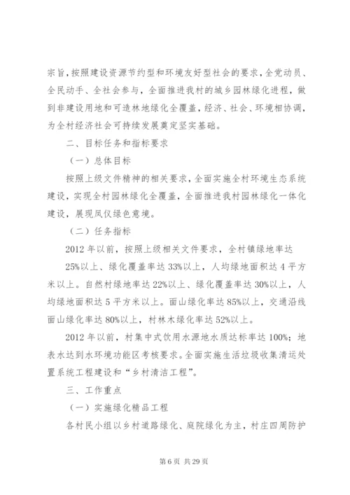 某县XX县区园林绿化长效管理实施方案.docx