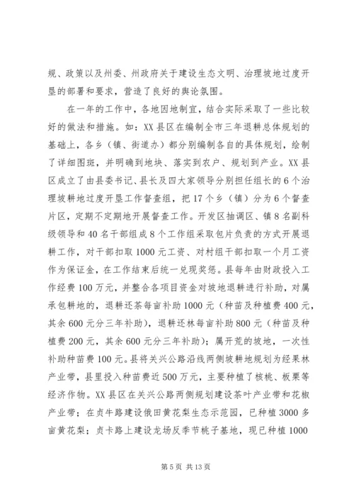 州长在整治坡地过度开垦大会的发言.docx