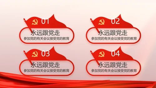 党支部党员大会工作总结汇报动态PPT