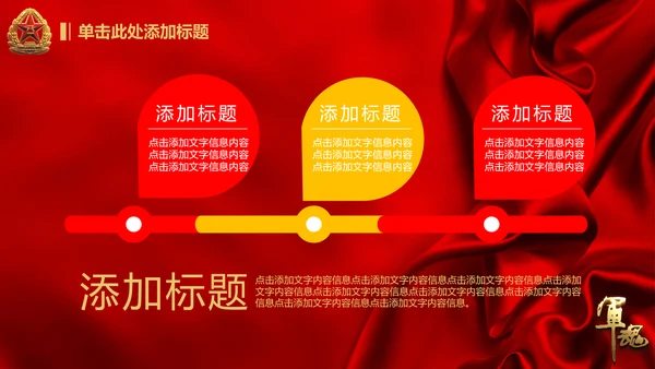军魂党政八一军队动态PPT