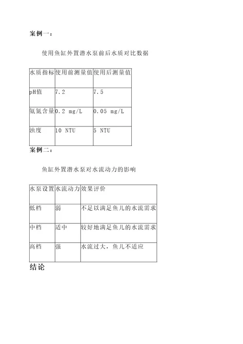 鱼缸外置潜水泵改装方案