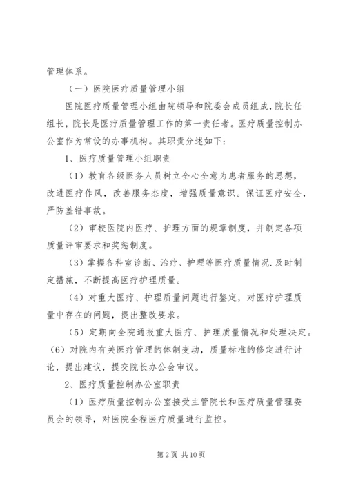 XX年医疗质量管理与持续改进实施方案.docx