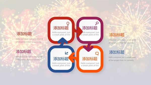企业年会年终答谢年终盛典动态PPT