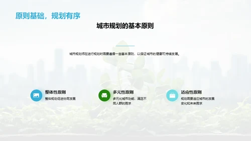 塑造未来：可持续城市规划