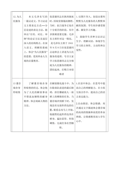 第4单元 导读课第1课时 教学设计
