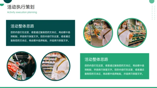 社区购物活动策划通用PPT模板