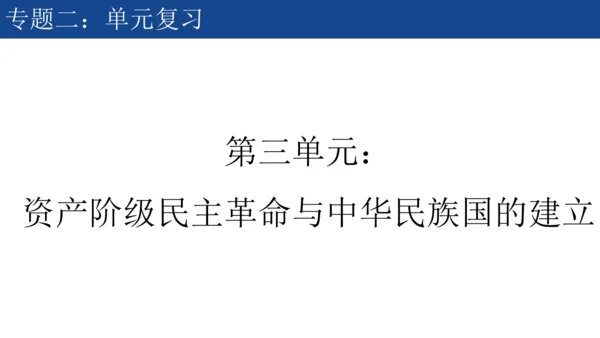 2024-2025学年部编版八年级历史上学期期中复习课件