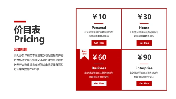 现代企业宣传商业计划书商务汇报PPT模板
