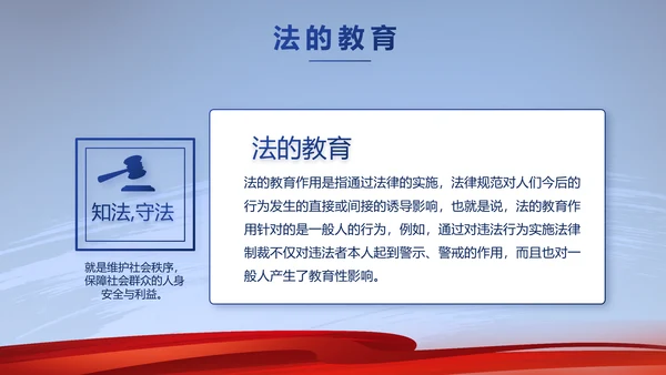 蓝色大气法律工作述职报告动态PPT