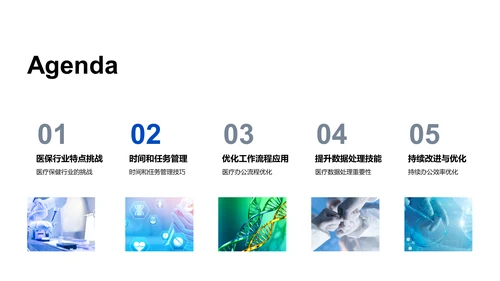 医保行业办公技巧讲座PPT模板