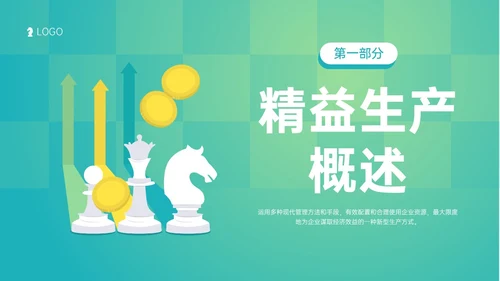 绿色简约精益生产知识竞赛培训PPT课件