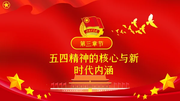 五四精神传承有我纪念五四运动101周年团课PPT