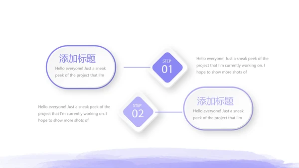 紫色孕妇护理中心孕妇课堂宣传动态PPT