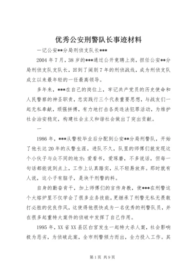 优秀公安刑警队长事迹材料_1.docx