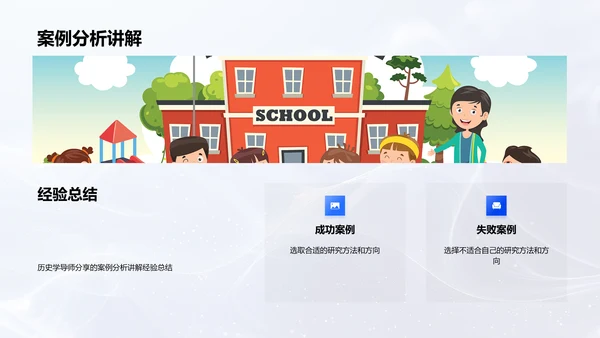 历史学答辩指南PPT模板