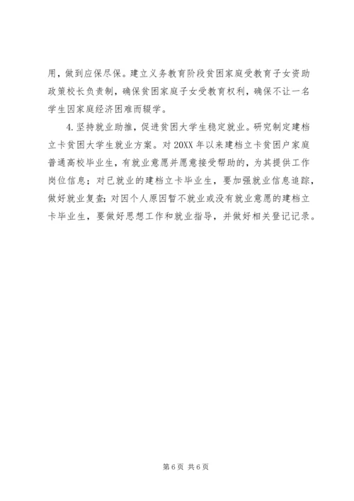关于全县脱贫攻坚工作进展情况的汇报.docx