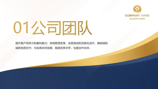 蓝色高端商业计划书大气商业计划书PPT