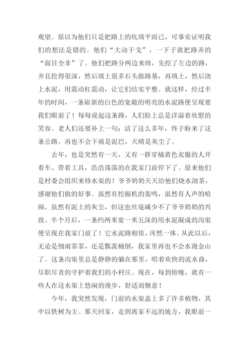 门前的风景作文.docx