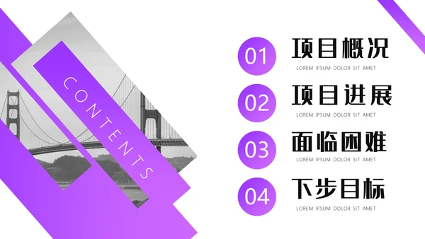 城市建设项目计划书通用PPT模板