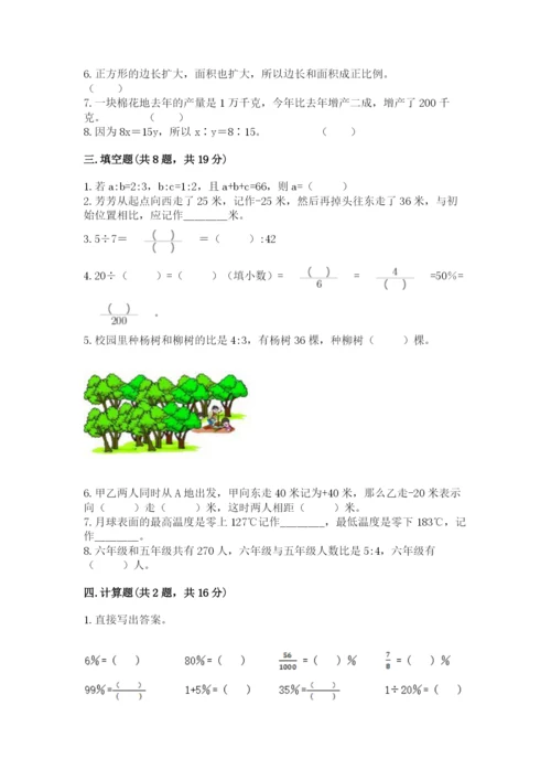 北京版六年级下册期末真题卷精品【名师系列】.docx