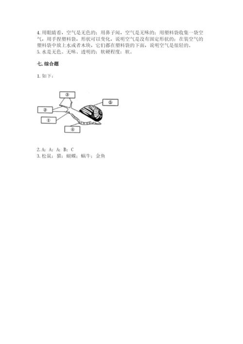 教科版一年级下册科学期末测试卷精品【考点梳理】.docx