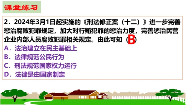 【新课标】9.2 法律保障生活课件【2024春新教材】（27张ppt）
