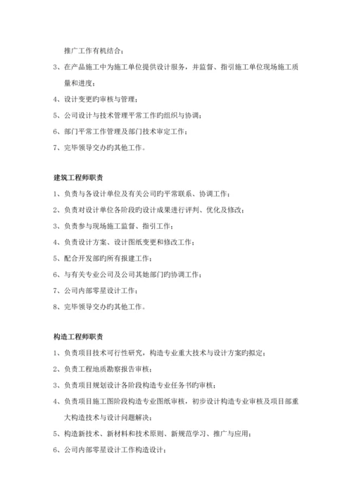 公司组织架构及岗位基本职责.docx