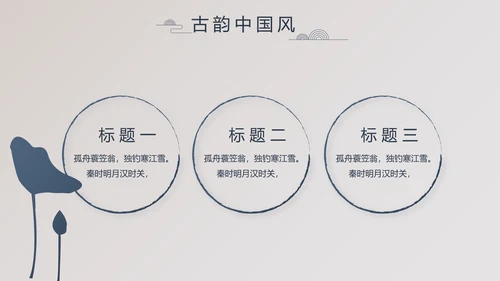 精美复古中国风商业计划书创业融资PPT动态模板