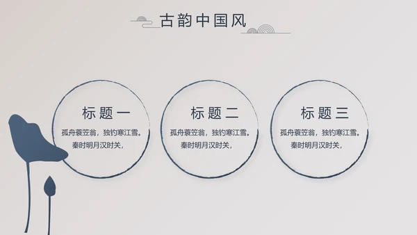 精美复古中国风商业计划书创业融资PPT动态模板