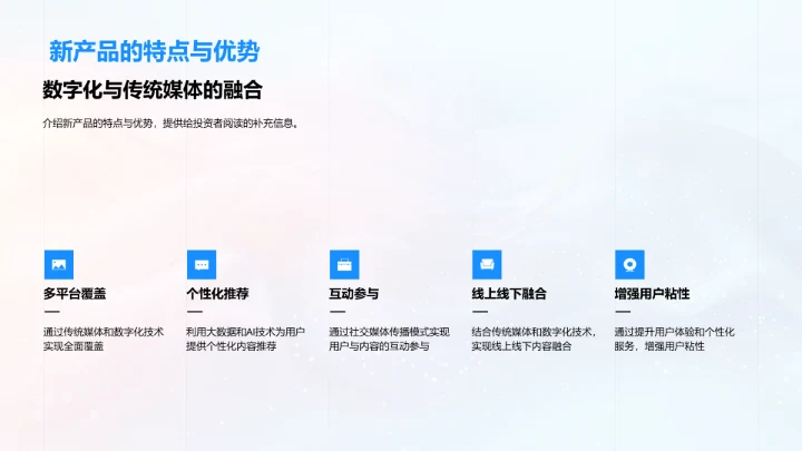 传统媒体数字化转型PPT模板
