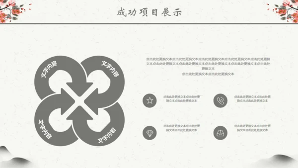 中国风年度总结工作计划汇报通用PPT模板