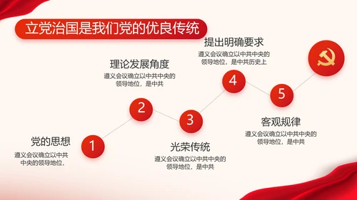 七一党支部党史学习教育工作总结动态PPT模板