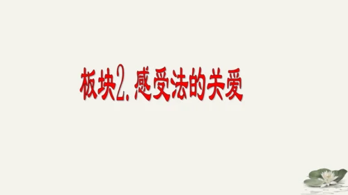 第4单元第10课第1课时  法律为我们护航 教学课件 -统编版中学道德与法治七年级（下）