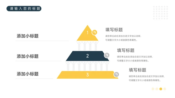 黄色工作情景创意项目策划PPT模板