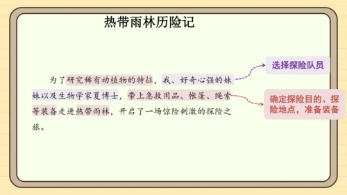统编版语文五年级下册2024-2025学年度第六单元习作：神奇的探险之旅（课件）