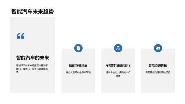 科技风交通汽车教学课件PPT模板