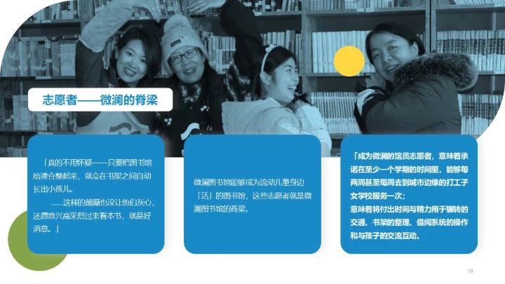 微澜图书馆通用PPT模板