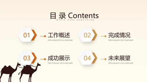 新疆风情西域文化旅游圣地动态PPT