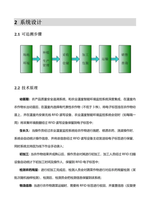 农产品质量安全追溯系统解决专业方案.docx