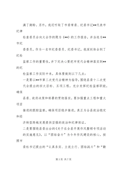 学习第三次党代会心得体会 (4).docx