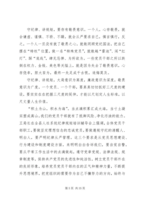 政治纪律教育专题的学习心得体会.docx