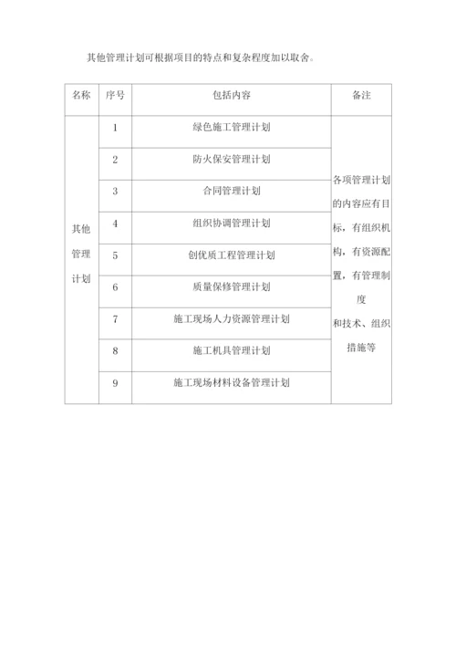 建筑工程主要施工管理计划.docx