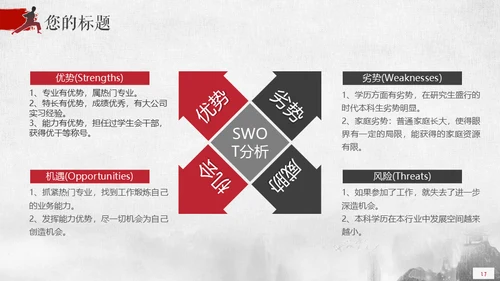 为梦想征战横刀立马大将军通用PPT模板