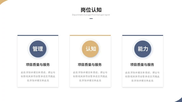 简约商务部门经理竞聘报告岗位竞聘个人简历自我介绍ppt模板
