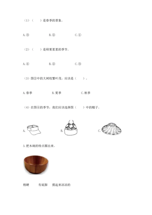 教科版二年级上册科学期末测试卷（b卷）.docx