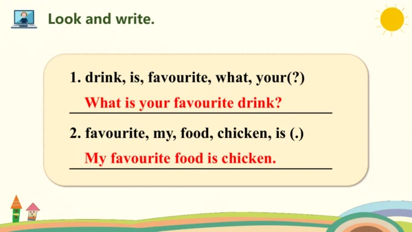 Unit 3 What would you like Part B Let's try & Let'