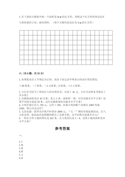 洛阳市小学数学小升初试卷（考点精练）.docx